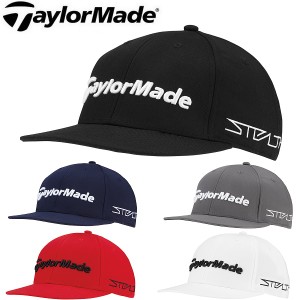 テーラーメイド ゴルフ キャップ ツアーフラットビルキャップ メンズ  TaylorMade Golf TD906