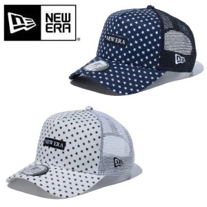 ニューエラ ゴルフ キャップ 9FORTY A-Frame トラッカー Star Pattern NEW ERA (14109226) (14109227)