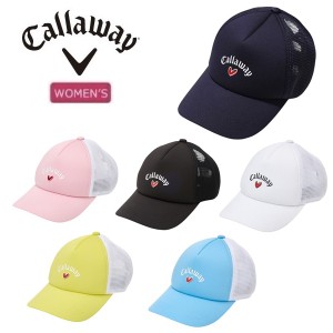 キャロウェイ ゴルフ キャップ ラブキャロウェイ ポニーテールメッシュキャップ レディース 2024年発売 Callaway Golf C24191206