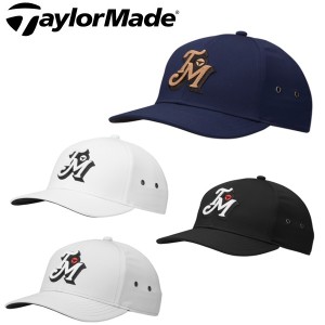 テーラーメイド ゴルフ キャップ メタルアイレットキャップ メンズ  TaylorMade Golf JE818