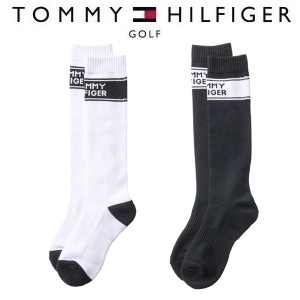 トミーヒルフィガー ゴルフ レディース ハイソックス TOMMY HILFIGER GOLF THMB4S03 【メール便配送】