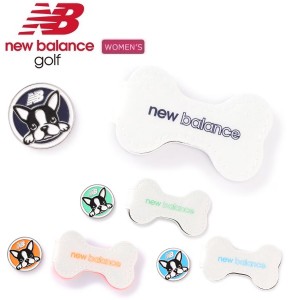 ニューバランス ゴルフ ボストンテリア リバーシブル ポケットコインマーカー new balance Golf 012-4984509 【メール便配送】