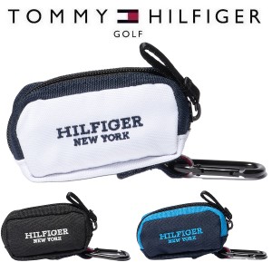 トミーヒルフィガー ゴルフ ボールポーチ カラーブロック TOMMY HILFIGER THMG4SE6