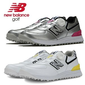 ニューバランス ゴルフシューズ 574 v3 SL BOA WGBS574 スパイクレス レディース 日本正規品 New Balance Golf