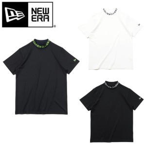 ニューエラ ゴルフ NEW ERA 半袖 鹿の子 ミッドネック Tシャツ (14109046) (14109055) (14109056) 2024年春夏モデル