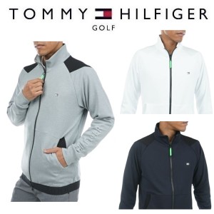 トミーヒルフィガー ゴルフ メンズ ハイブリッド トラックジャケット TOMMY HILFIGER GOLF THMA337 【2023年春夏モデル】