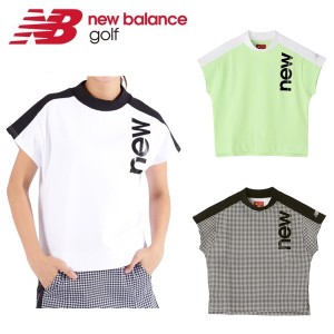 ニューバランス ゴルフ レディース 裏メッシュ スウェット オフモックネック プルオーバー New Balance Golf 012-4164501 2024年春夏モデ