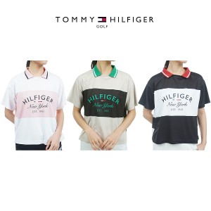 トミーヒルフィガー ゴルフ レディース TH ラガーストライプシャツ TOMMY HILFIGER THLA306