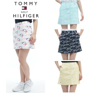 トミーヒルフィガー ゴルフ レディース ロゴモノグラム スカート TOMMY HILFIGER THLA332