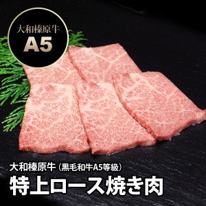 大和榛原牛（黒毛和牛A5等級）特上ロース 焼肉用 100g 冷凍便