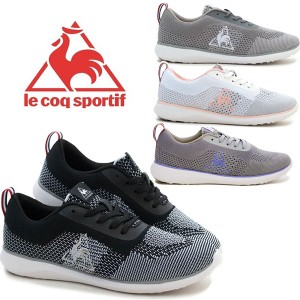 レディーススニーカー [le coq sportif] ルコックスポルティフ QL3LJC01 QL3MJC52 LAエールフランスニットスタイル ローヒール クッショ