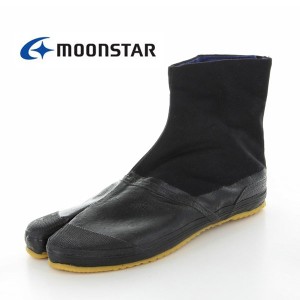 MOONSTAR ムーンスター メンズレディース マジックフィッター5枚丈 地下足袋 股付タイプ 面ファスナー 綿厚織 丈夫 マジックテープ ワン