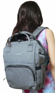 【マザーバッグの決定版】子育て通勤から出張、短期の旅行まで万能のTIGERNU T-B3358 ブラックとグレイの2色展開。