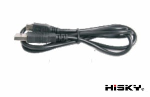 【Cpost】HiSKY 50cm 充電 USBライン(A-miniB) 800092｜データ通信 ラジコンヘリ関連商品 パーツ Walkera DEVO ハイスカイ HCP80 FBL70 F