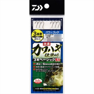 【35Cpost】ダイワ 快適カワハギ仕掛け3本ベーシック SS パワーフック 5.0(da-299568)｜船仕掛 ウマヅラハゲ 仕掛