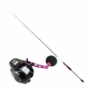 フライデーイカメタルセット フライデーイカメタル 6.6ft＆SeaMastug Digital 200P PEライン0.8号200m付き(ori-funeset578)｜船釣り イカ