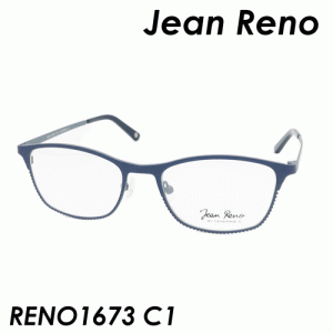 Jean Reno(ジャン・レノ) メガネ  RENO1673 col.C1（ネイビー） 50ｍｍ