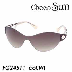 ChocoSun ちょこサン 鼻パッド無し サングラス FG24511 col.WI 99mm UVカット