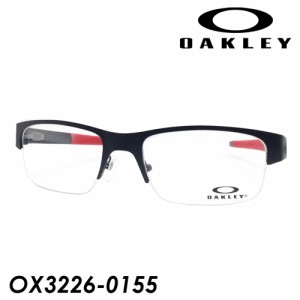 OAKLEY(オークリー) メガネ Crosslink 0.5(クロスリンク) OX3226-0155 55mm [Satin black] 国内正規品・保証書・交換用イヤーソック付き