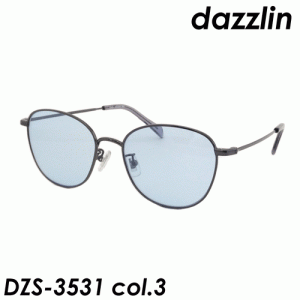 dazzlin(ダズリン) サングラス DZS-3531 col.3 50mm 【UVカット】