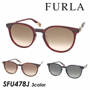 FURLA フルラ サングラス SFU478J col.01EW/01GZ/095U 50mm  紫外線 UVカット 3color