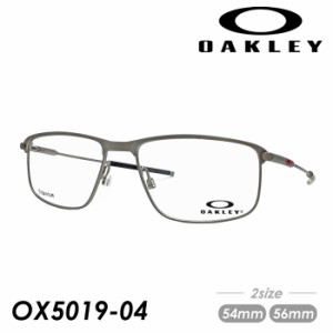 OAKLEY オークリー メガネ SOCKET TI OX5019-04 54mm 56mm SATIN BRUSHED CHROME ソケット 国内正規品 保証書付 2size