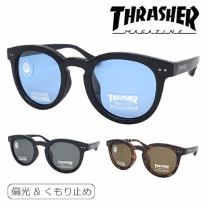 THRASHER スラッシャー 偏光・くもり止めサングラス POLLUX 1050AF col.BK-LBL/BK-SMP/DM-BRP 49mm 紫外線 UVカット Polarized Anti-fog 