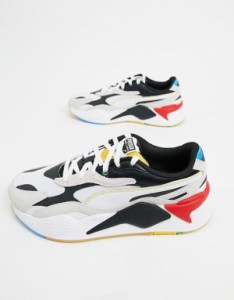 プーマ メンズ スニーカー シューズ Puma RS-X3 sneakers in white and black Puma white-puma blac