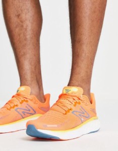 ニューバランス メンズ スニーカー シューズ New Balance Running 1080 sneakers in orange ORANGE