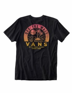 バンズ メンズ Tシャツ トップス Vans Old Skool Island back print t-shirt in black Black