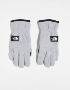 ノースフェイス メンズ 手袋 アクセサリー The North Face Etip touchscreen fleece gloves in gray Gray