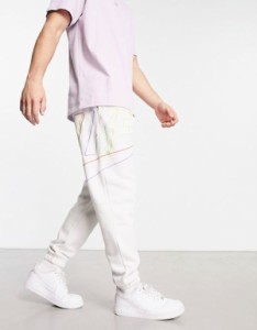 ナイキ メンズ カジュアルパンツ ボトムス Nike Club sweatpants in white WHITE