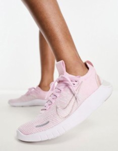 ナイキ レディース スニーカー シューズ Nike Free Run Flyknit sneakers in pink PINK