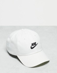 ナイキ レディース 帽子 アクセサリー Nike Club cap in white WHITE