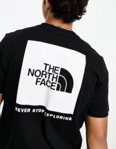 ノースフェイス メンズ Tシャツ トップス The North Face Box logo t-shirt in black Black