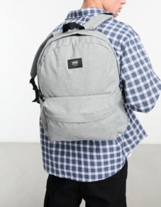 バンズ メンズ バックパック・リュックサック バッグ Vans Old Skool H20 backpack In gray Gray