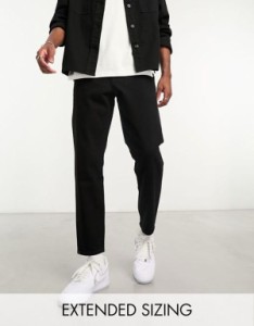 エイソス メンズ デニムパンツ ボトムス ASOS DESIGN classic rigid jeans in black Black