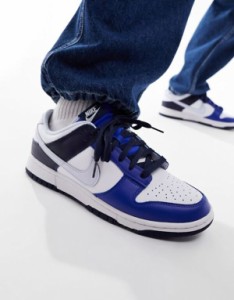 ナイキ メンズ スニーカー シューズ Nike Dunk Low sneakers in blue multi MID BLUE
