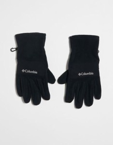 コロンビア メンズ 手袋 アクセサリー Columbia Fast Trek II gloves in black Black