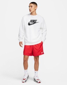 ナイキ メンズ ハーフパンツ・ショーツ ボトムス Nike Club shorts in red RED