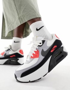 ナイキ レディース スニーカー シューズ Nike Air Max 90 LV8 sneakers in smokey gray and black Gray