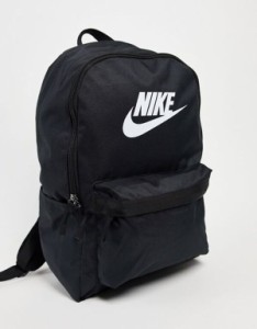 ナイキ メンズ バックパック・リュックサック バッグ Nike Heritage backpack in black Black