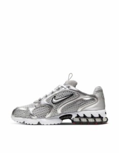 ナイキ メンズ スニーカー シューズ Nike Air Zoom Spiridon Cage 2 sneakers in silver Gray