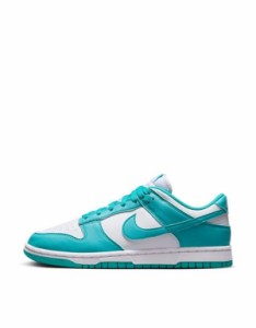 ナイキ レディース スニーカー シューズ Nike Dunk Low sneakers in teal Turquoise