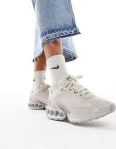 ナイキ レディース スニーカー シューズ Nike Air Max DN unisex sneakers in beige and silver STONE