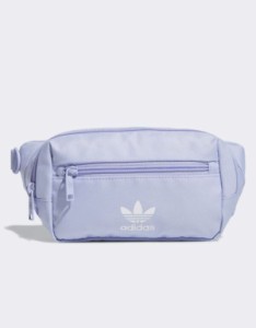 アディダス メンズ ボディバッグ・ウエストポーチ バッグ adidas Originals belt bag in lilac LILAC