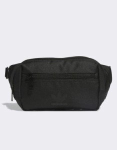 アディダス メンズ ボディバッグ・ウエストポーチ バッグ adidas Originals For All belt bag in black Black