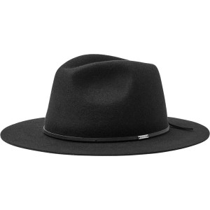 ブリクストン レディース 帽子 アクセサリー Wesley Fedora Black