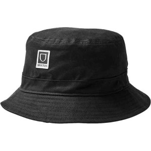 ブリクストン レディース 帽子 アクセサリー Beta Packable Bucket Hat Black