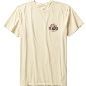 ブリクストン メンズ Tシャツ トップス Geneva STT Shirt - Men's Cream Worn Wash